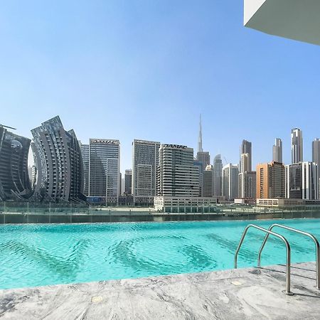 Furnished Apartment Binghatti Canal - Burj Khalifa View, Dubai Exterior foto